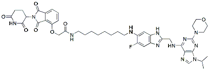 Molecular structure of the compound: PP-C8