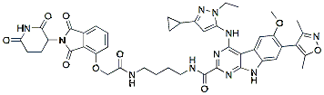 Molecular structure of the compound: PROTAC BET Degrader-1