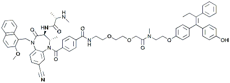 Molecular structure of the compound: PROTAC ERa Degrader-1