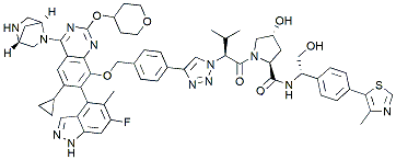 Molecular structure of the compound: Setidegrasib