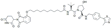 Molecular structure of the compound: ZXH-4-130 TFA salt