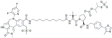 Molecular structure of the compound: PROTAC BRD4 Degrader-12