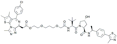 Molecular structure of the compound: OARV-771