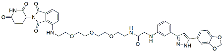 Molecular structure of the compound: PROTAC alpha-synuclein degrader 5