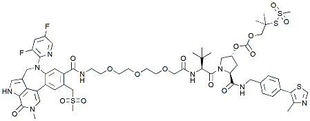 Molecular structure of the compound: PROTAC BRD4 Degrader-9