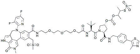 Molecular structure of the compound: PROTAC BRD4 Degrader-10