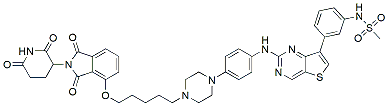 Molecular structure of the compound: DB0614