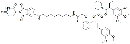 Molecular structure of the compound: dTAG-47