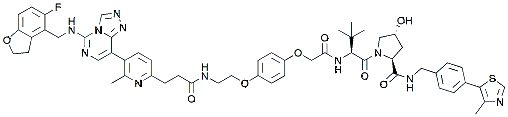 Molecular structure of the compound: PROTAC EED degrader-1