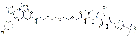 Molecular structure of the compound: PROTAC BRD4 Degrader-5