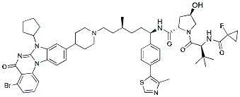 Molecular structure of the compound: ACBI2