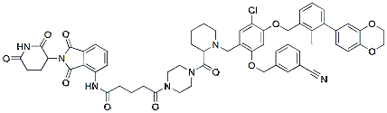 Molecular structure of the compound: PROTAC PD-1/PD-L1 degrader-1