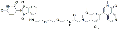 Molecular structure of the compound: dBRD9