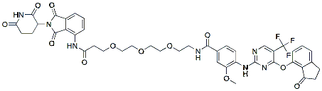 Molecular structure of the compound: BI-3663