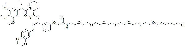 Molecular structure of the compound: PhosTAC7