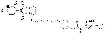 Molecular structure of the compound: PROTAC CDK9 Degrader-1