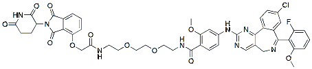 Molecular structure of the compound: JB170