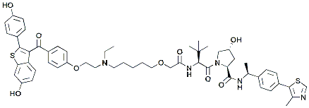 Molecular structure of the compound: ERD-308