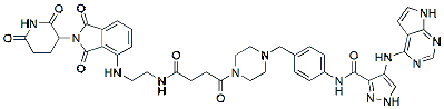 Molecular structure of the compound: PROTAC CDK2/9 Degrader-1