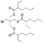 Molecular structure of the compound: trimethylolbromopropane tris(2-ethylhexanoate)