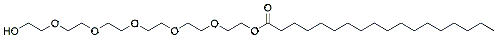 Molecular structure of the compound: Hydroxy-PEG5-Stearic acid