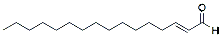Molecular structure of the compound: 16:1 aldehyde