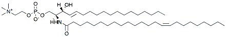 Molecular structure of the compound: 24:1 SM