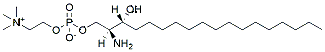 Molecular structure of the compound: Lyso SM (dihydro) (d18:0)