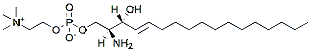 Molecular structure of the compound: Lyso SM (d17:1)