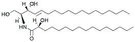 Molecular structure of the compound: 16:0(2S-OH) Ceramide