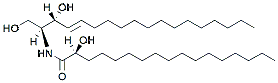 Molecular structure of the compound: 17:0(2S-OH) Ceramide