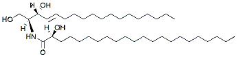 Molecular structure of the compound: 22:0(2S-OH) Ceramide