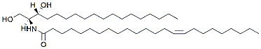 Molecular structure of the compound: C24:1 Dihydroceramide (d18:0/24:1(15Z))