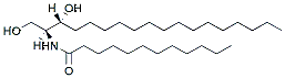 Molecular structure of the compound: C12 Dihydroceramide (d18:0/12:0)