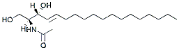 Molecular structure of the compound: C2 Ceramide (d18:1/2:0)