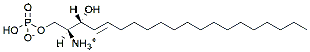 Molecular structure of the compound: Sphingosine-1-Phosphate (d20:1)