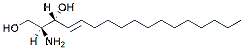 Molecular structure of the compound: Sphingosine (d17:1)