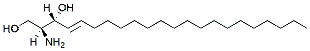 Molecular structure of the compound: Sphingosine (d22:1)