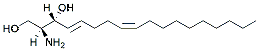 Molecular structure of the compound: 4E,8Z-Sphingadiene