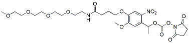 Molecular structure of the compound: PC methyl-PEG4-NHS carbonate ester