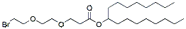 Molecular structure of the compound: heptadecan-9-yl 3-(2-(2-bromoethoxy)ethoxy)propanoate