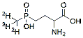 Molecular structure of the compound: Glufosinate-d3 (hydrochloride)