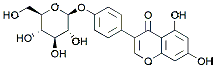 Molecular structure of the compound: Sophoricoside