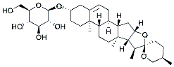 Molecular structure of the compound: Disogluside