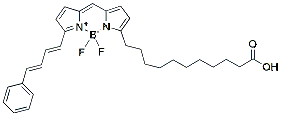 Molecular structure of the compound: C11 BODIPY 581/591