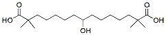 Molecular structure of the compound: Bempedoic acid