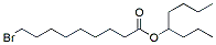 Molecular structure of the compound: octan-4-yl 9-bromononanoate