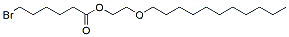 Molecular structure of the compound: 2-(undecyloxy)ethyl 6-bromohexanoate