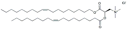 Molecular structure of the compound: R-DOTAP