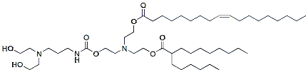 Molecular structure of the compound: Lipid N2-3L